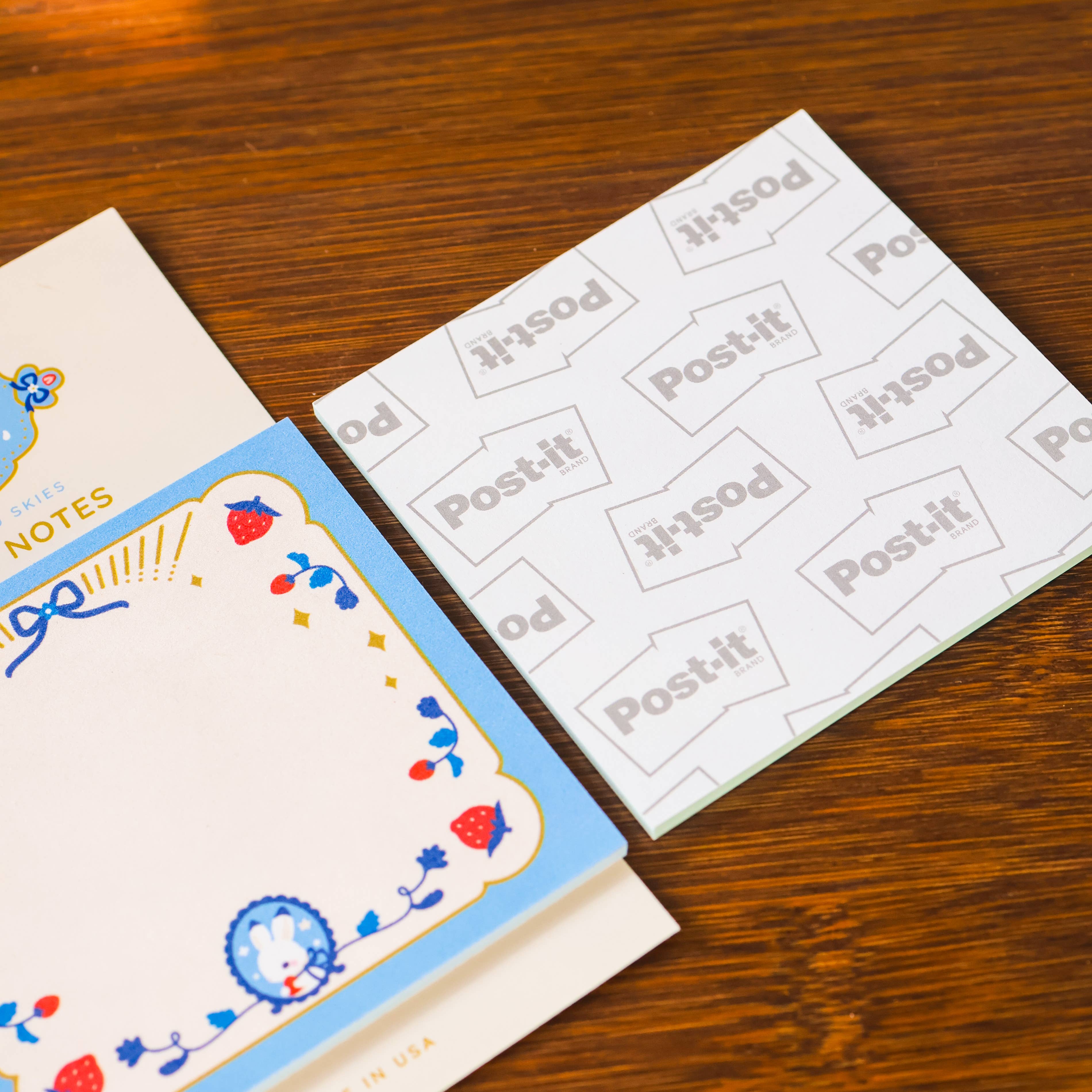 Golden Bunny Sticky Notes by Thousand Skies | Papertail Fox