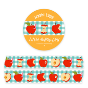 Gingham Apples Washi Tape by Little Lefty Lou | Papertail Fox