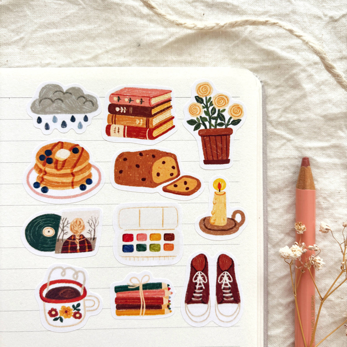 Rainy Morning Sticker Sheet | Och Monika