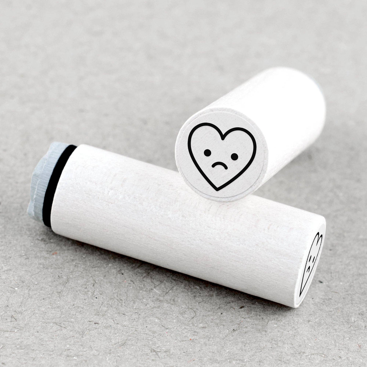 Sad Heart Mini Stamp by Merry & Bright | Papertail Fox