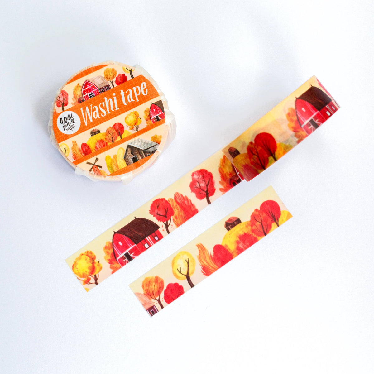 Autumn Landscape Washi Tape | Wild Pencil Studio