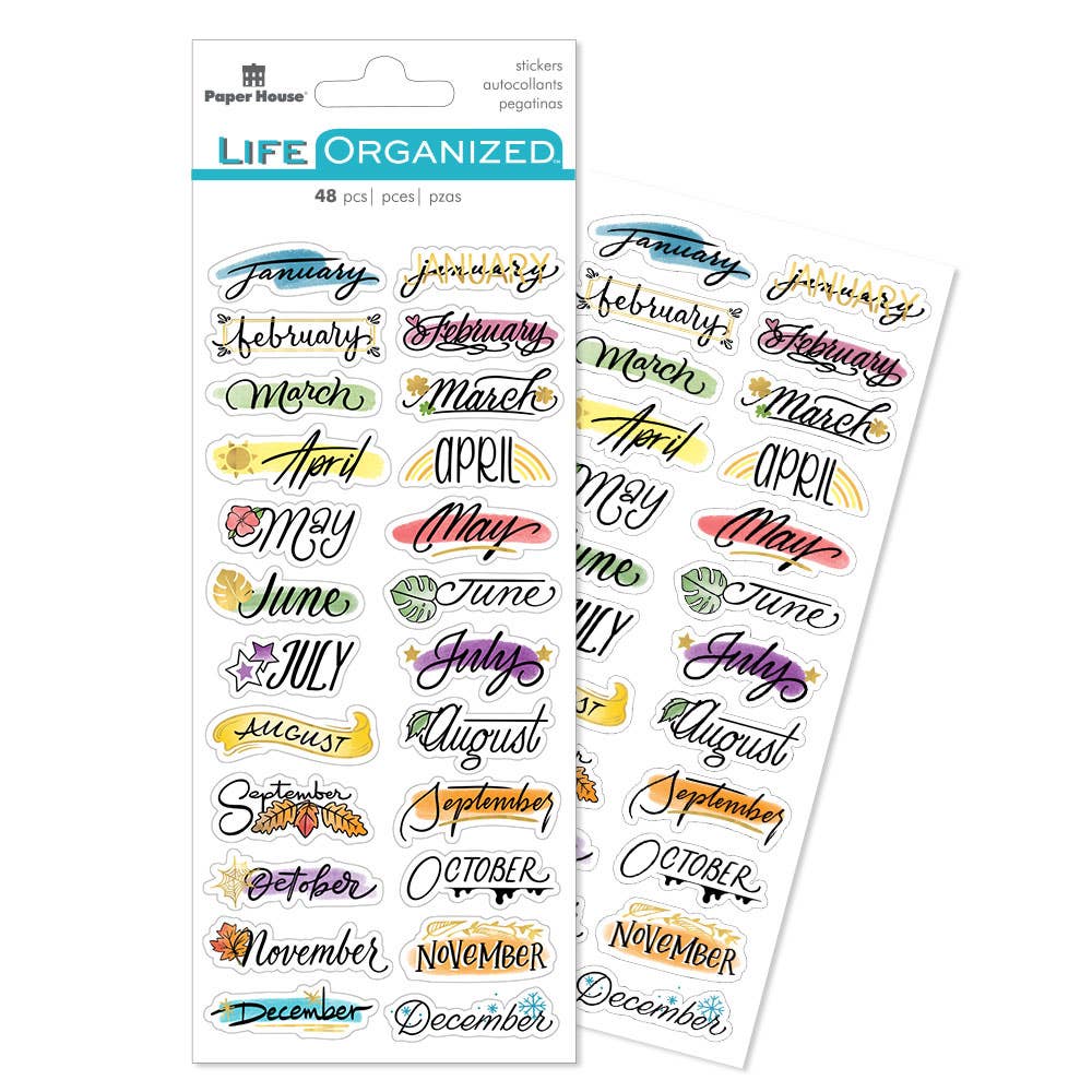 Planner Stickers - Creative Journaling Monthly