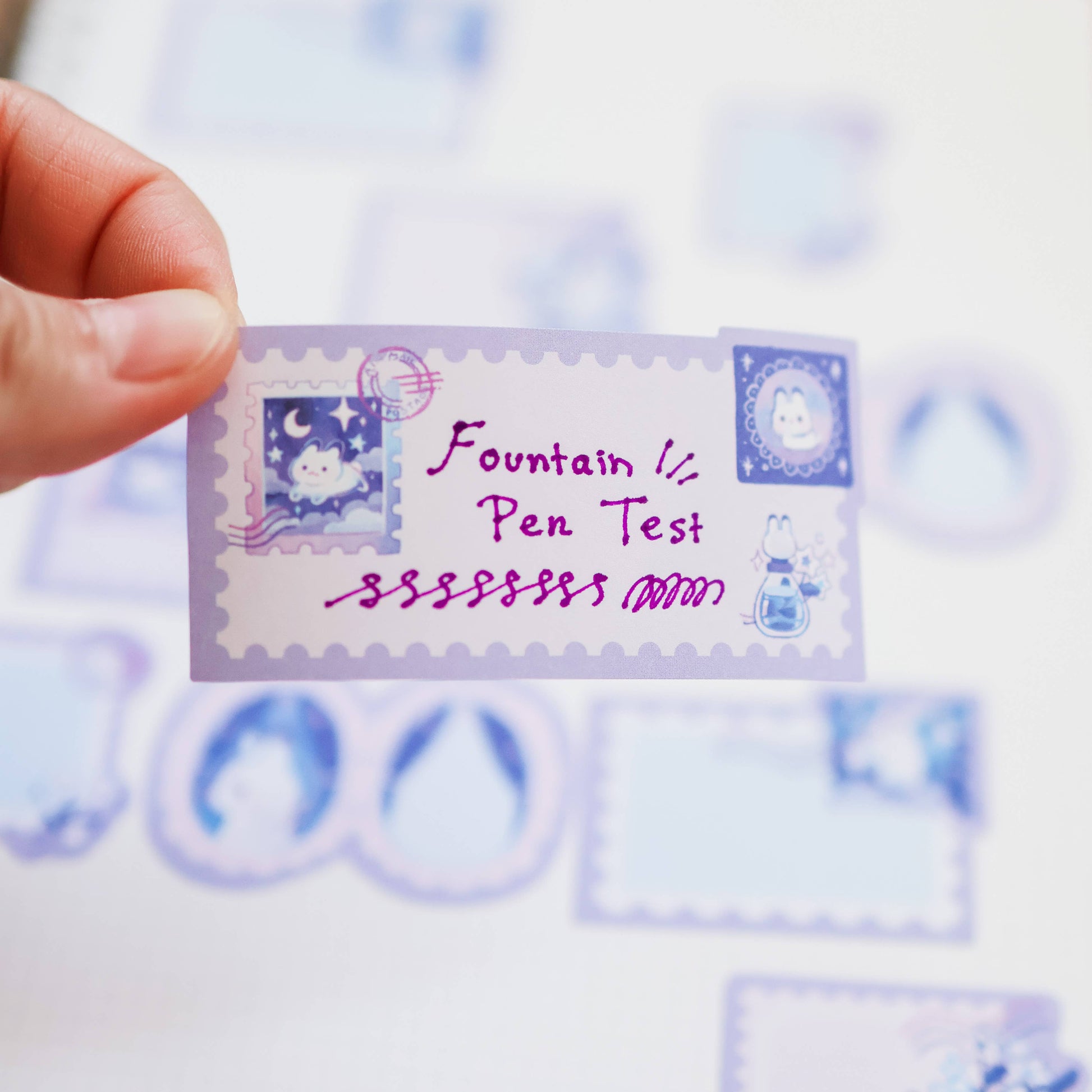 Star Bouquet Kiss-Cut Paper Roll Labels by Thousand Skies | Papertail Fox