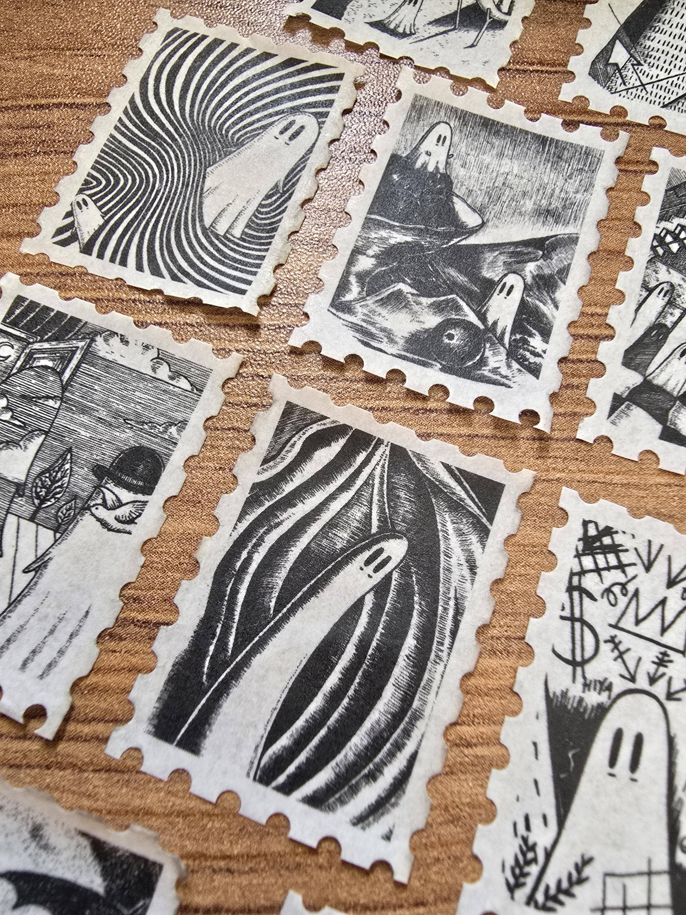 Creative Spirits Stamp Washi Tape #2 - Ghosts of Art History by Jon Turner | Papertail Fox