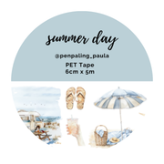 Summer Day Pre-Cut PET Tape | Penpaling Paula - Papertail Fox