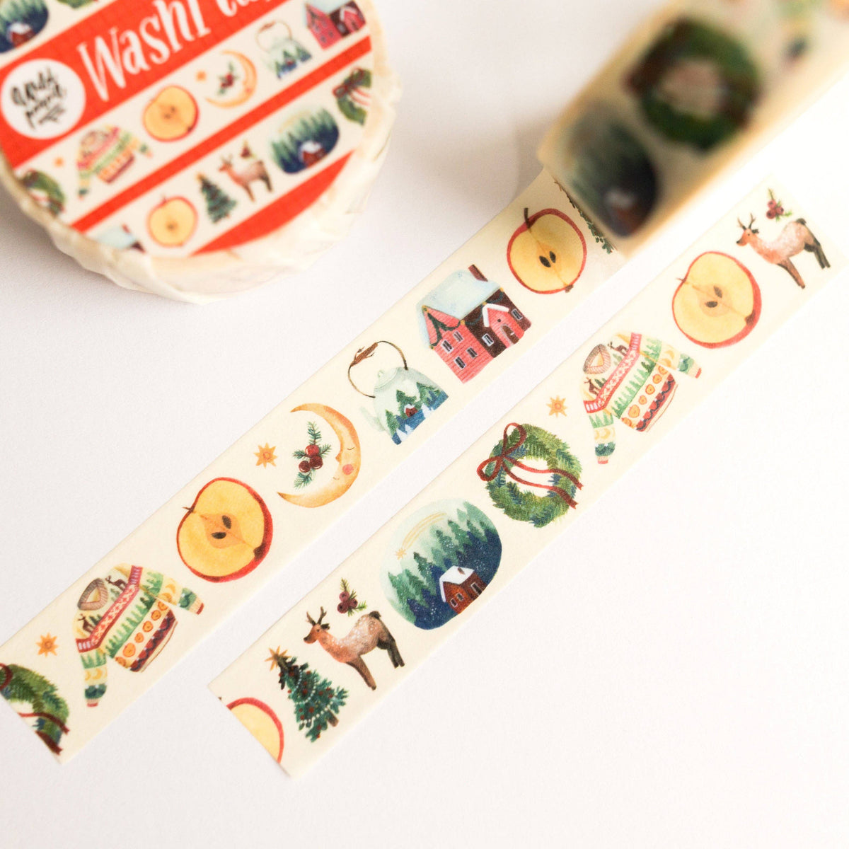 Home For Christmas Washi Tape | Wild Pencil Studio