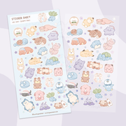 Sleepy Pals Sticker Sheet | Scotty&Mel