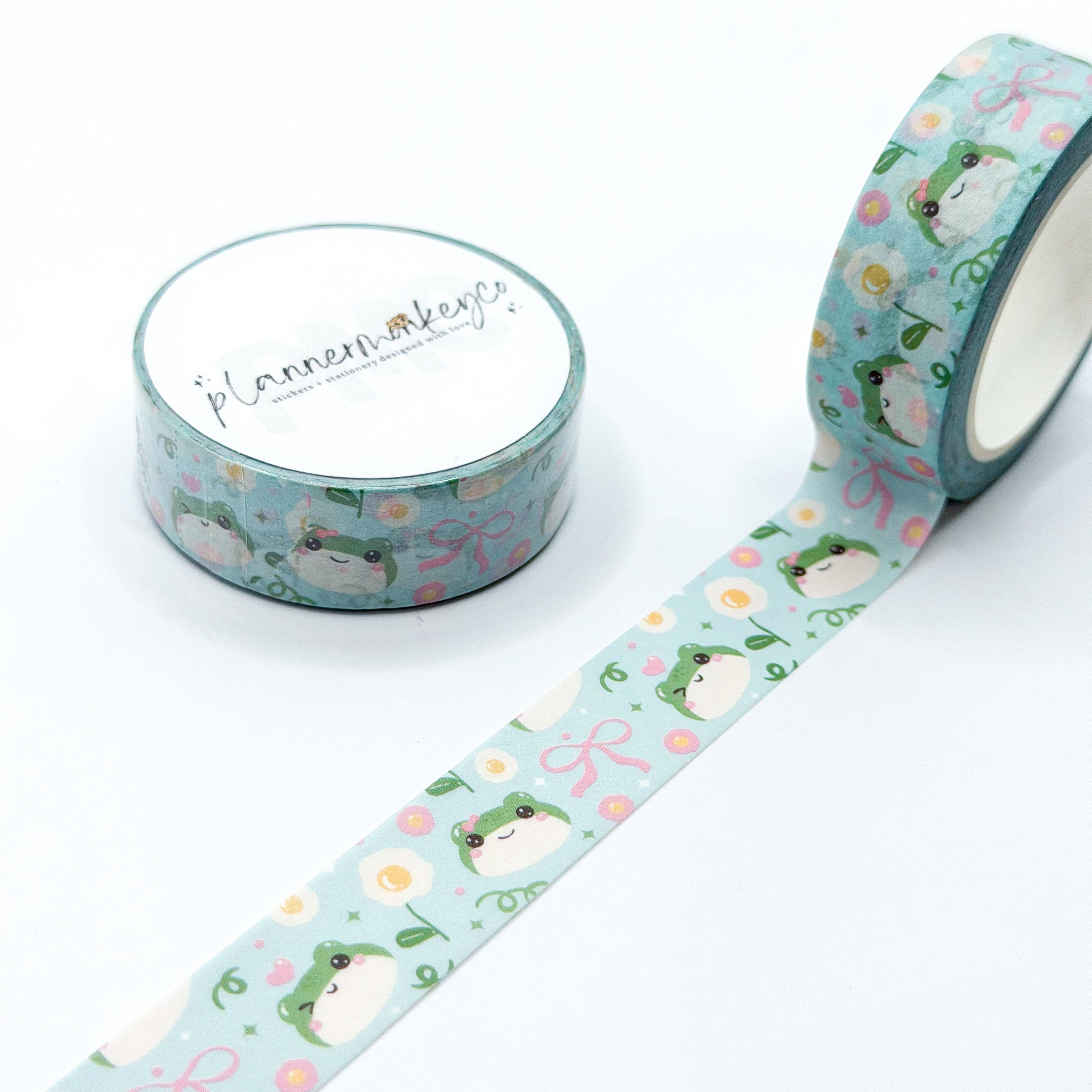Lilly Pad Dreams Washi Tape | Planner Monkey Co