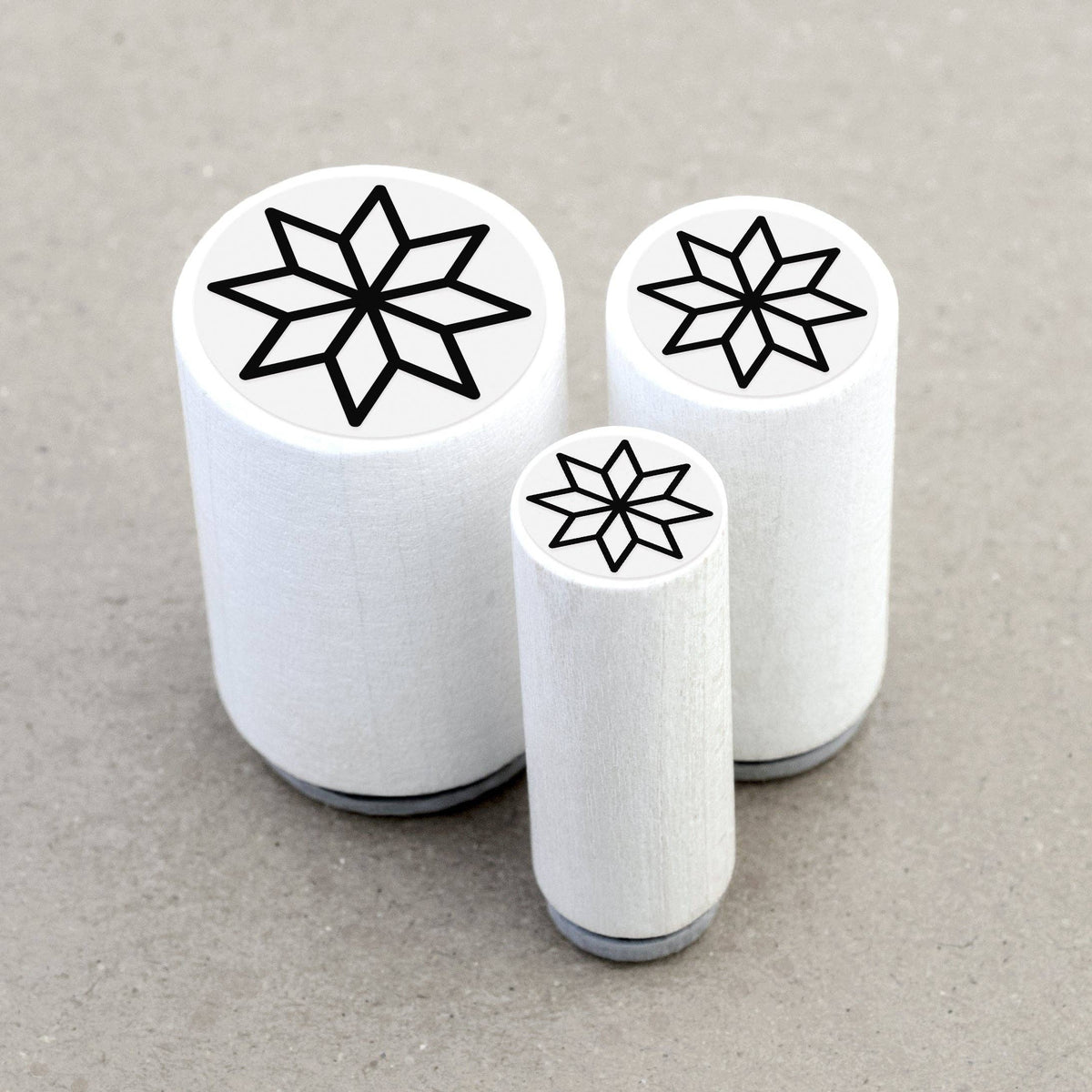 Eight Point Star Mini Stamp | Merry & Bright