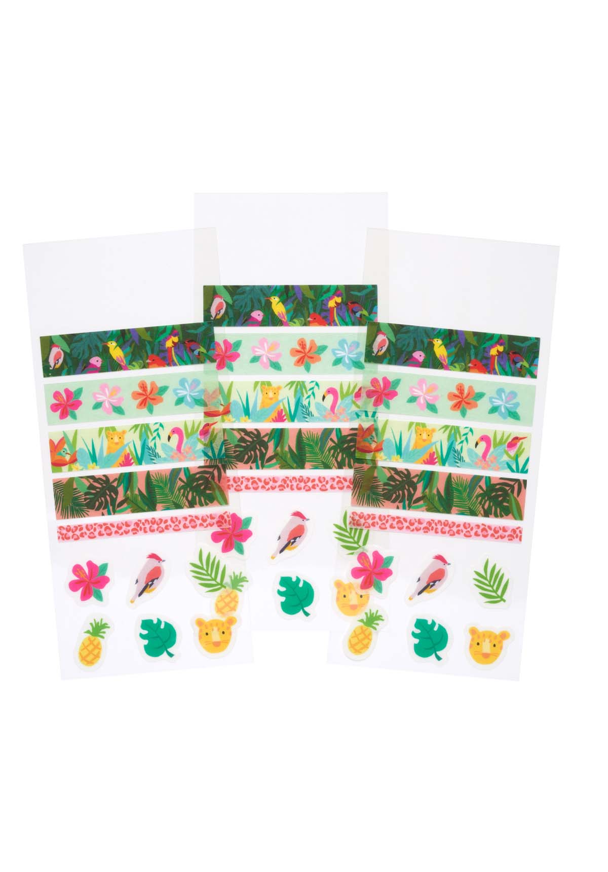 Tropical Scenes Washi Stickers by Girl of All Work | Papertail Fox
