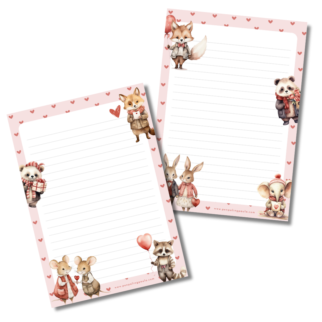 Penpaling Paula: Valentine's - Letter Pad