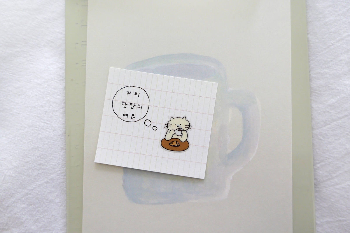 Cat's Travel Log Sticker Sheet by Suatelier
