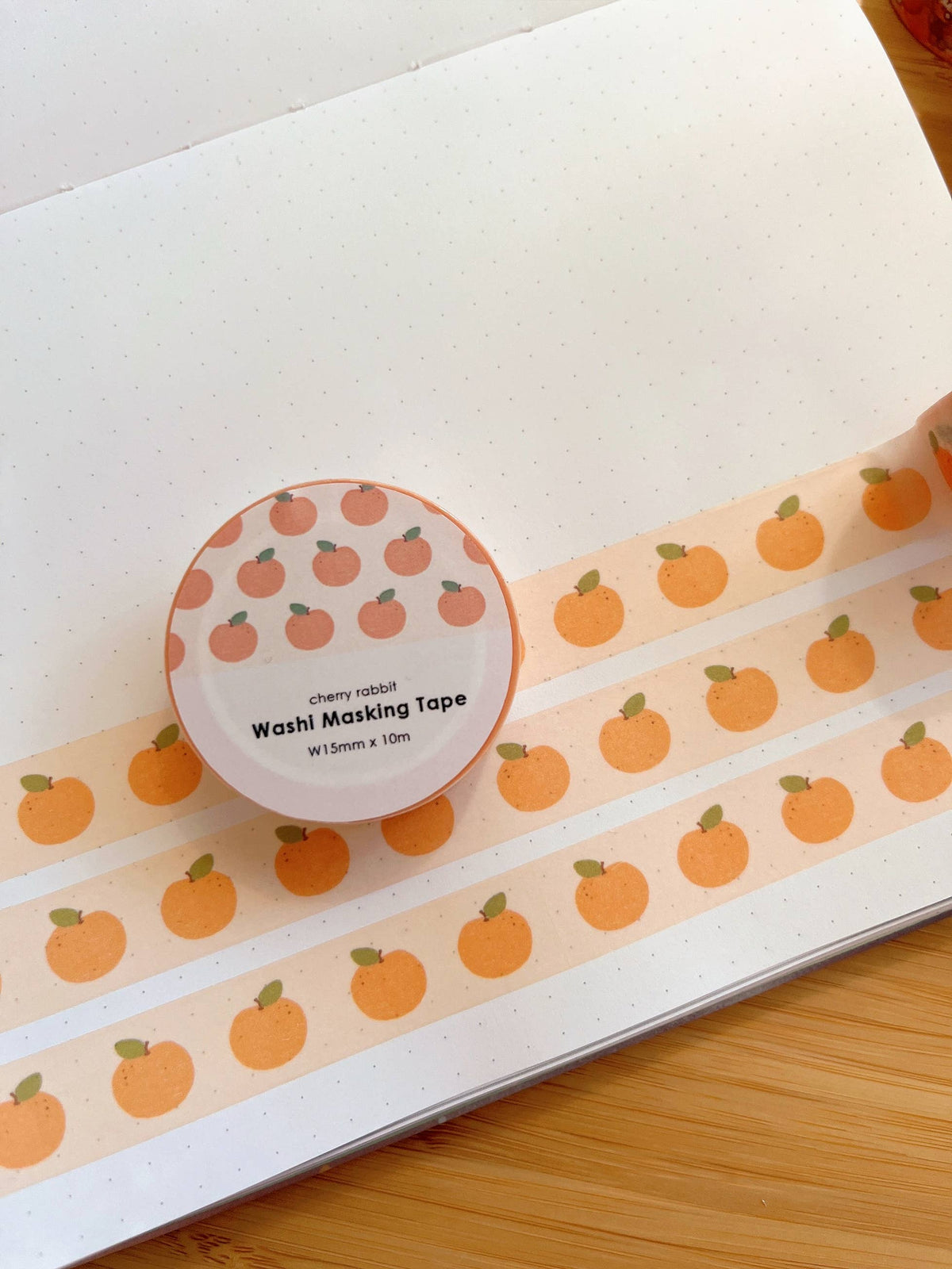 Orange Fruit Washi Tape by Cherry Rabbit | Papertail Fox