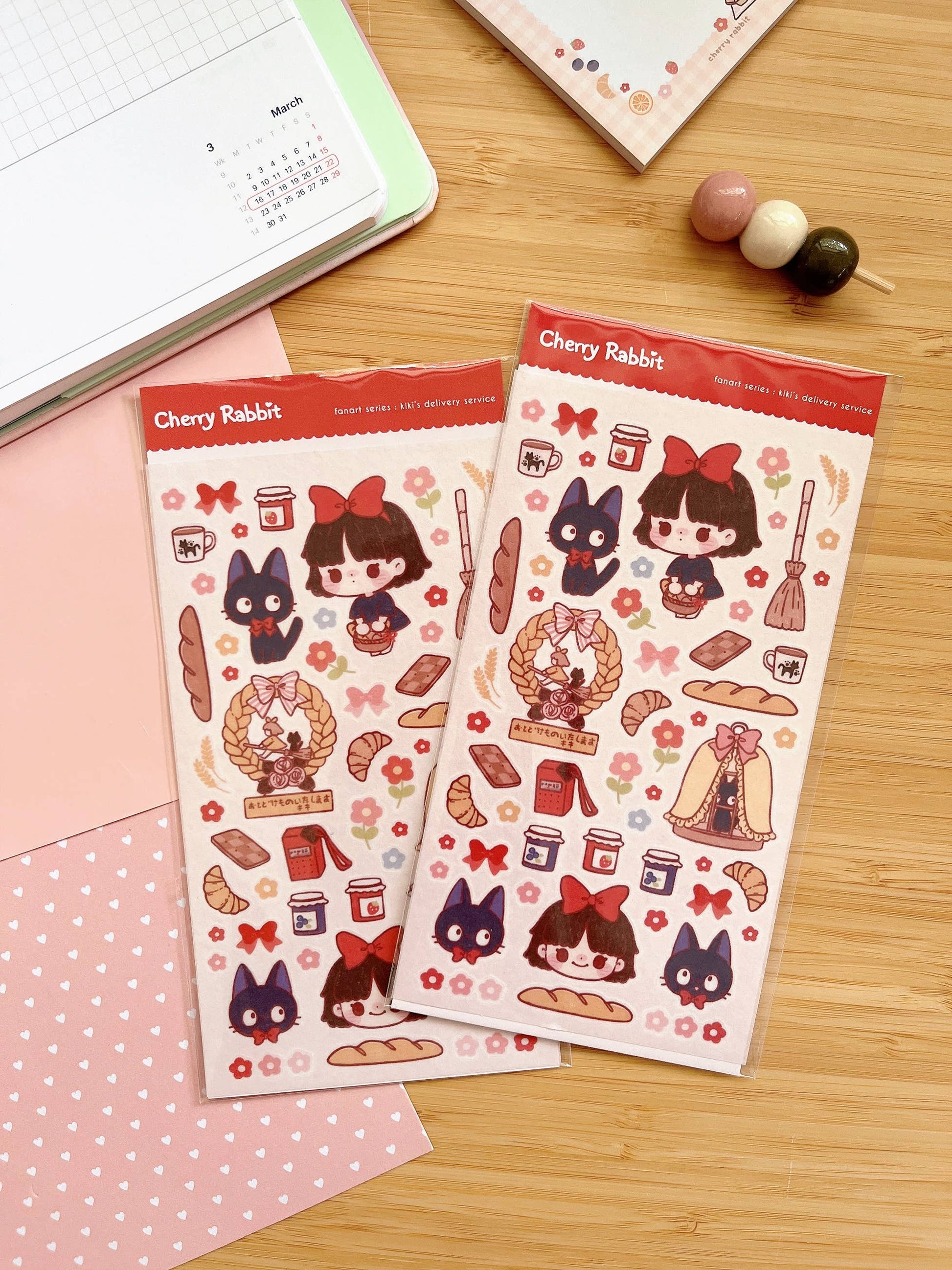 Kiki's Delivery Service Sticker Sheet by Cherry Rabbit | Papertail Fox