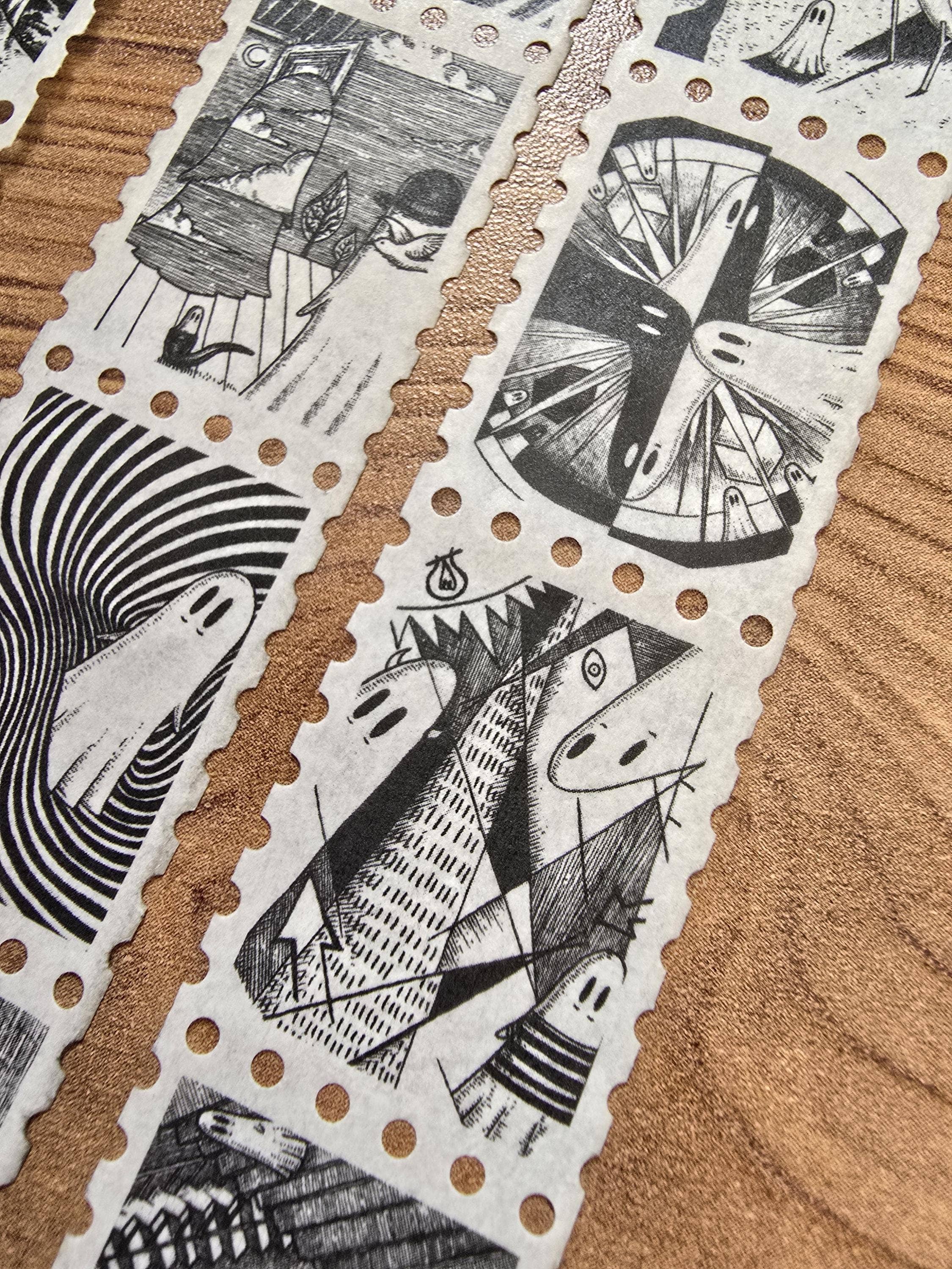 Creative Spirits Stamp Washi Tape #2 - Ghosts of Art History by Jon Turner | Papertail Fox