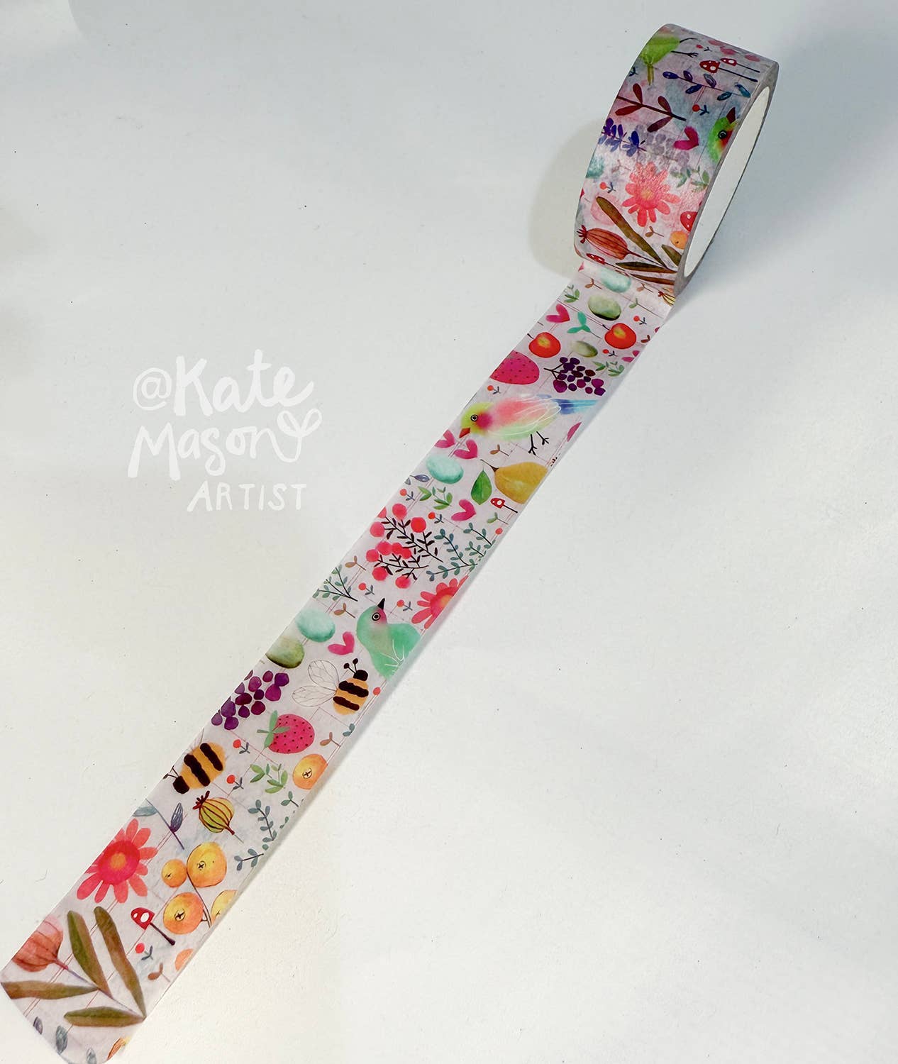 Garden Abundance Washi Tape | Kate Mason Artist