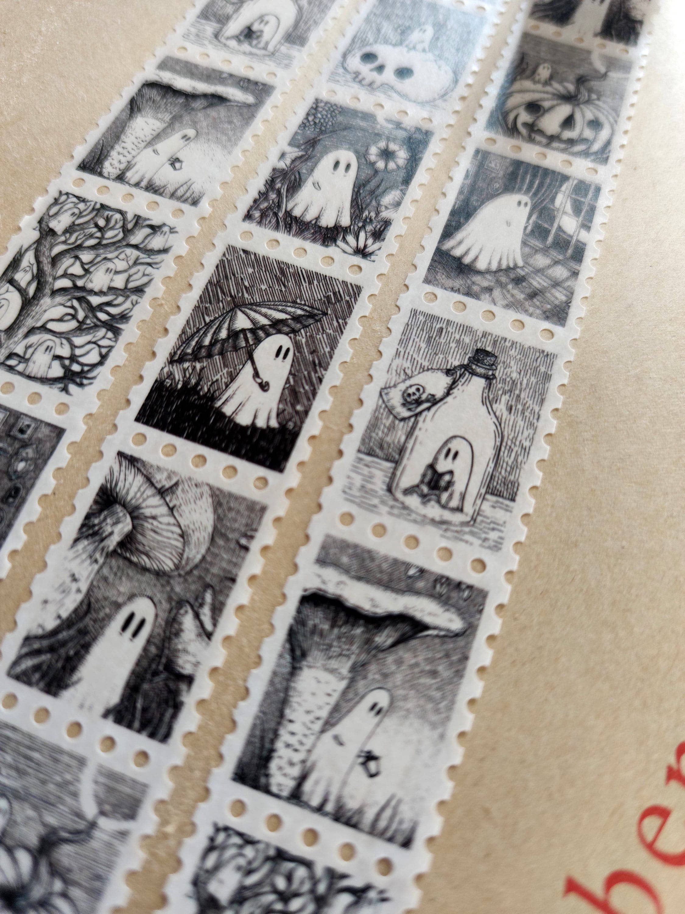 Ghostie Stamps Art Washi Tape by Jon Turner | Papertail Fox