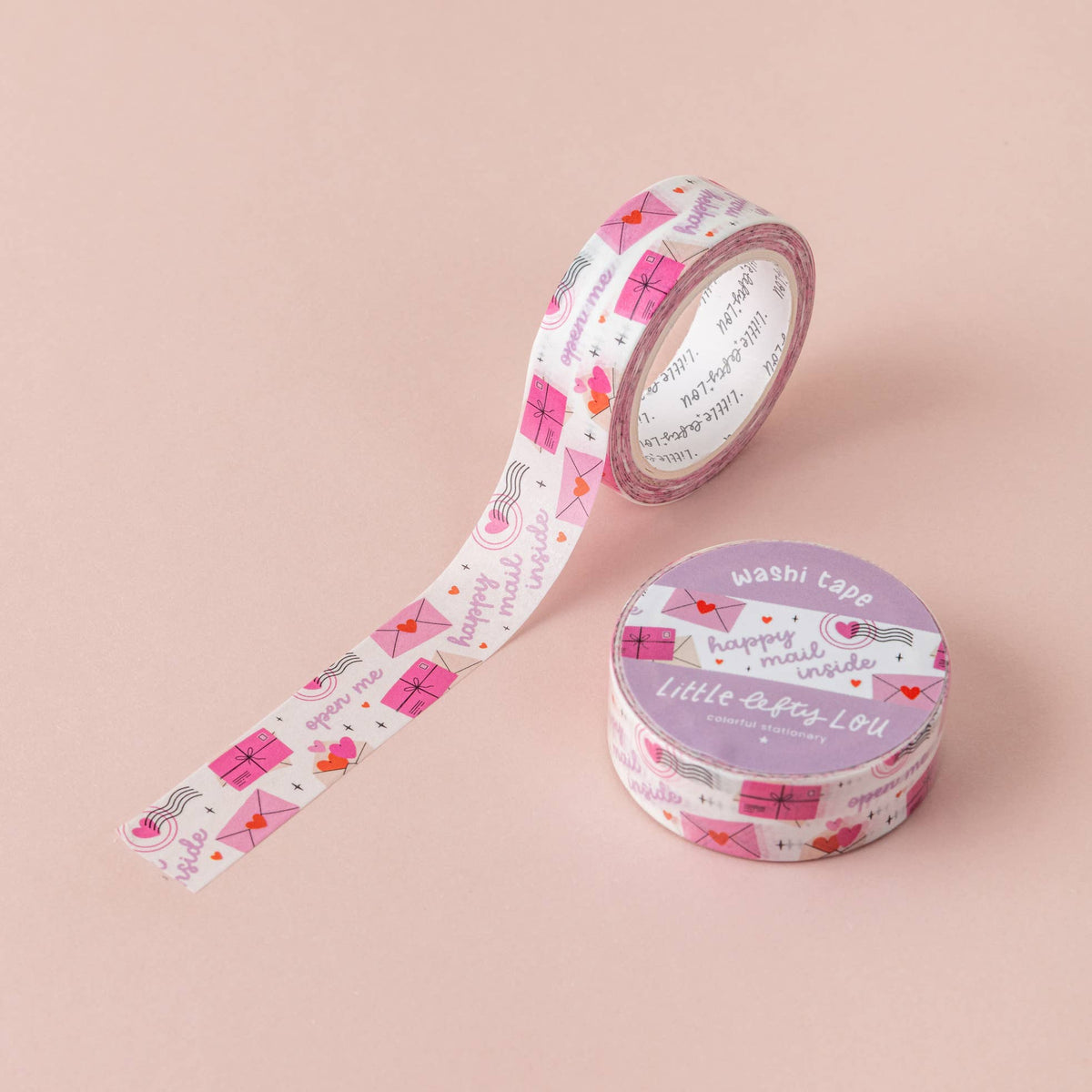 Happy Mail Inside Washi Tape by Little Lefty Lou | Papertail Fox