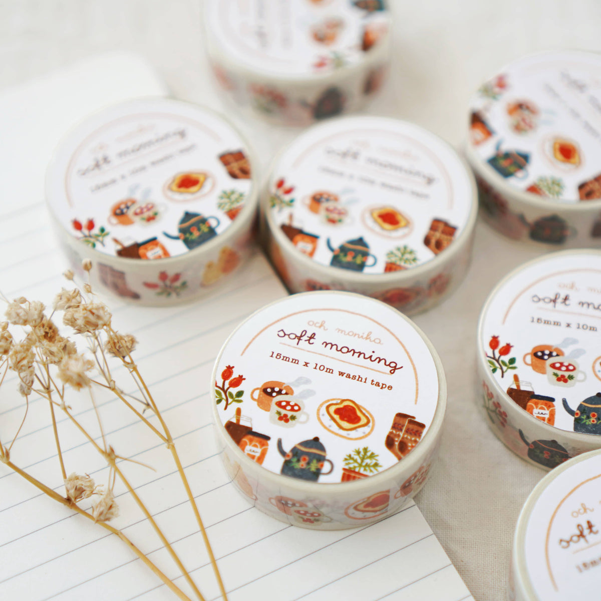 Soft Morning Washi Tape | Och Monika