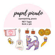 Papel Picado Pre-Cut PET Tape by Penpaling Paula | Papertail Fox