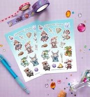 Adventurous Animals Sticker Sheet - Papertail Fox
