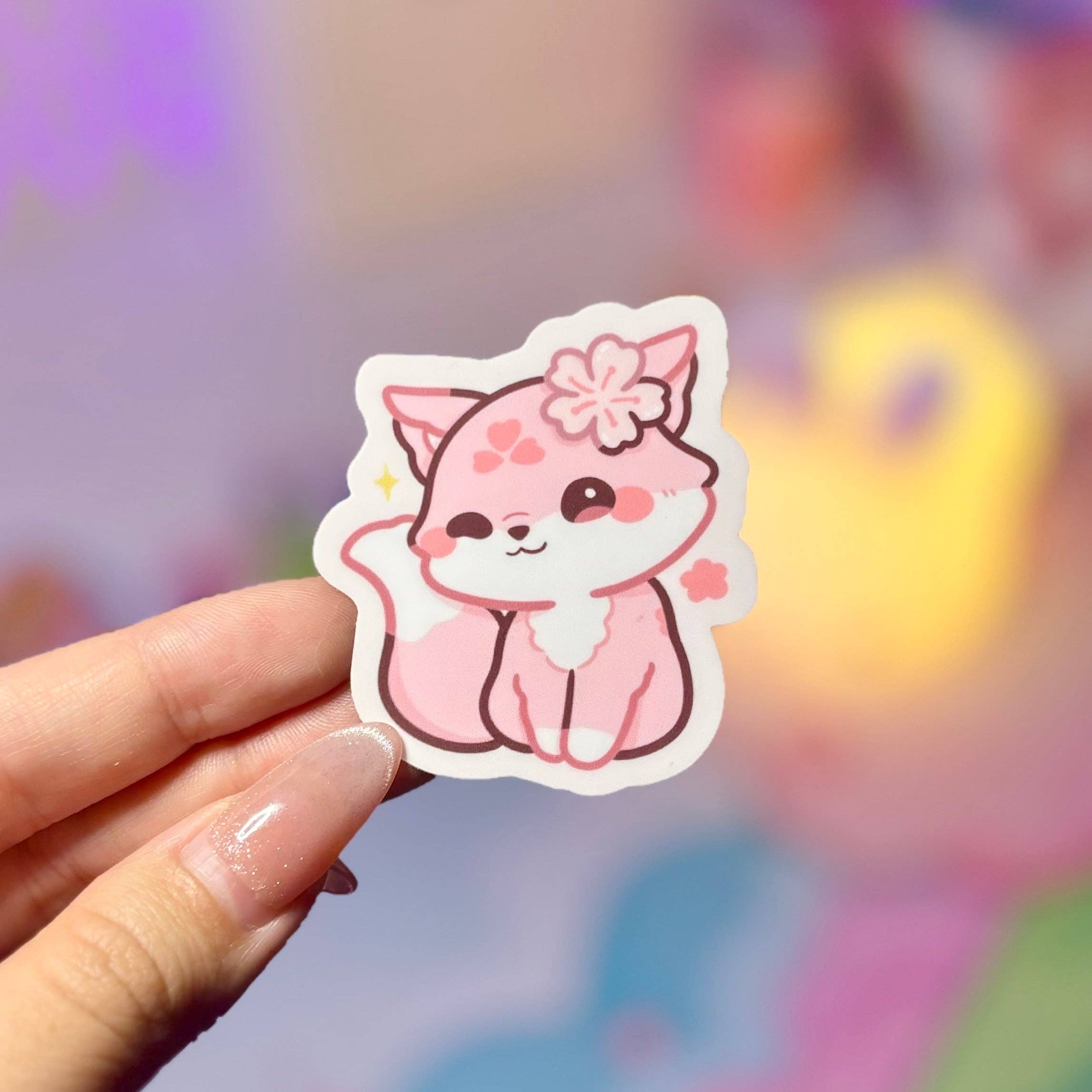 Sakura Fox Sticker Bundle