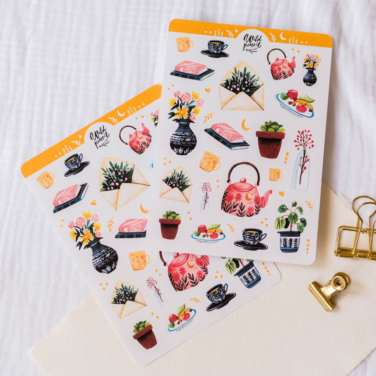 The Little Things Sticker Sheet | Wild Pencil Studio