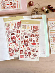 Holiday Mode Sticker Sheet no.033 - Papertail Fox
