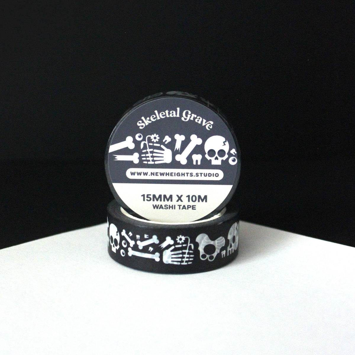 Skeletal Grave Washi Tape | New Heights Studio