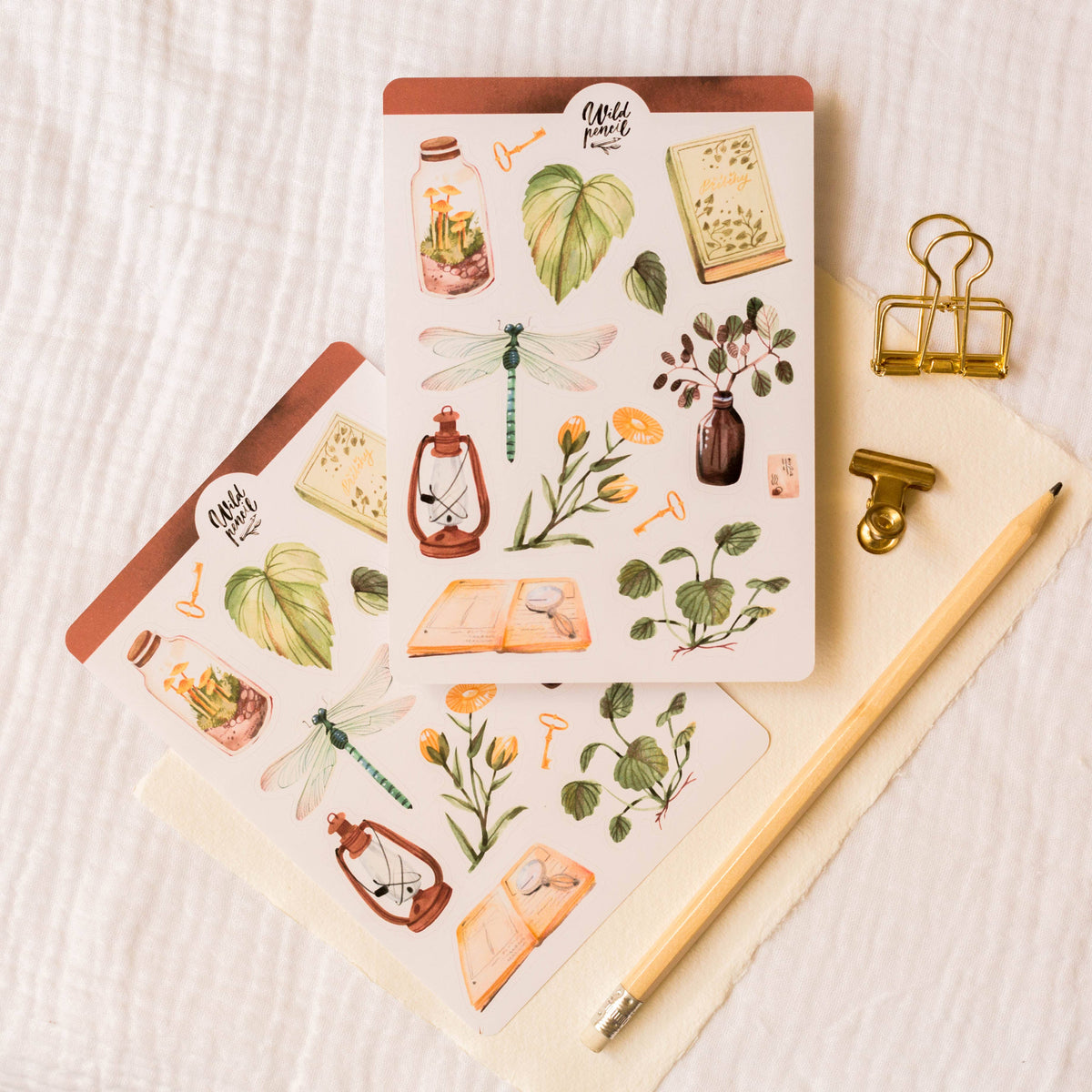 Botanica Sticker Sheet | Wild Pencil Studio