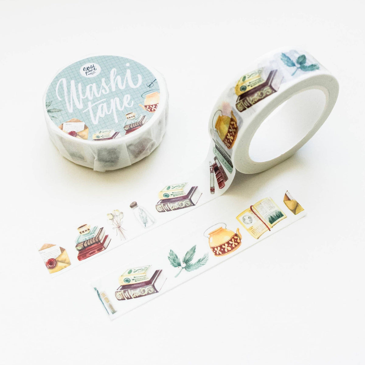 Library Washi Tape by Wild Pencil Studio | Papertail Fox