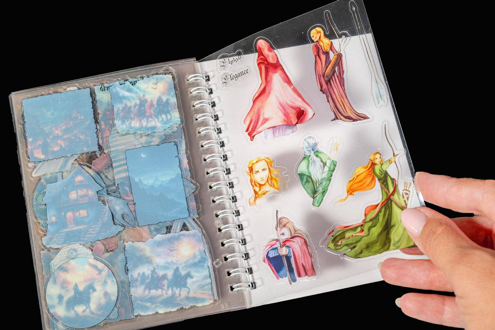 Fantasy Sticker Book | CoraCreaCrafts