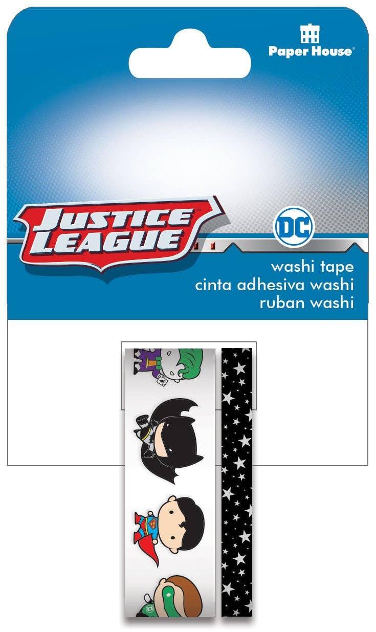 Justice League Chibi Characters Washi Tape