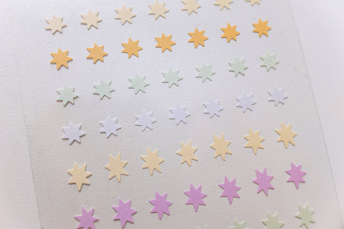 Small Sparkle 3 Sheet Sticker Set by Suatelier