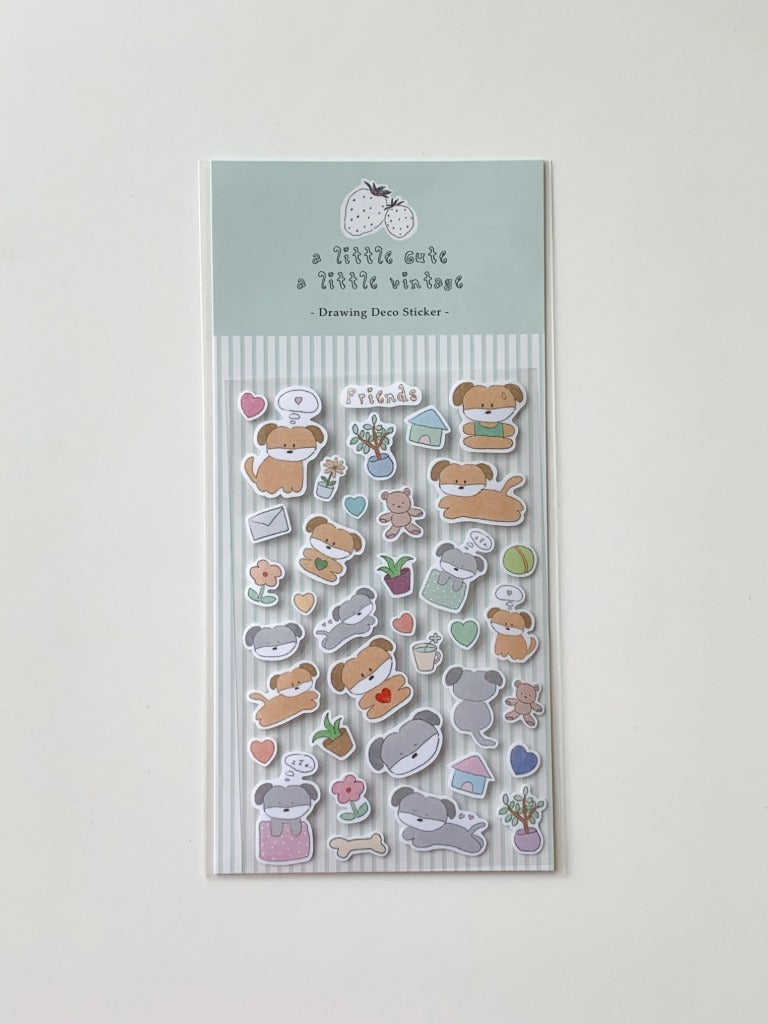 Friends Sticker Sheet by PoPo Factory | Papertail Fox