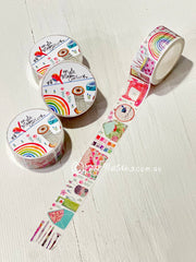 Hobbies Washi Tape by Kate Mason Artist | Papertail Fox