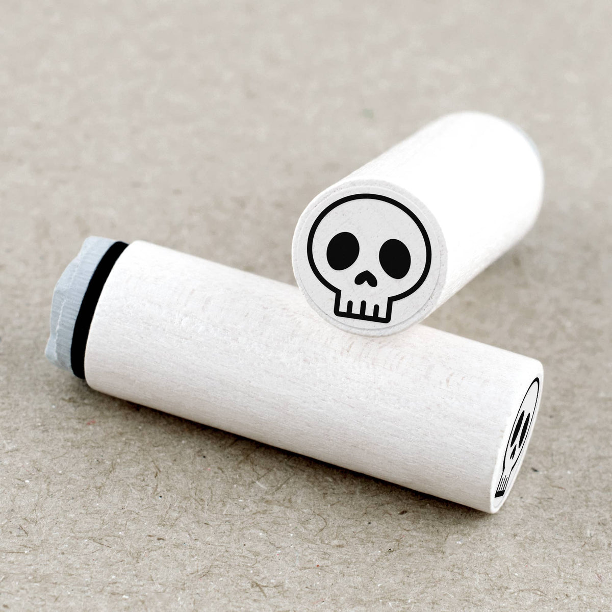 Skull Mini Stamp by Merry & Bright | Papertail Fox