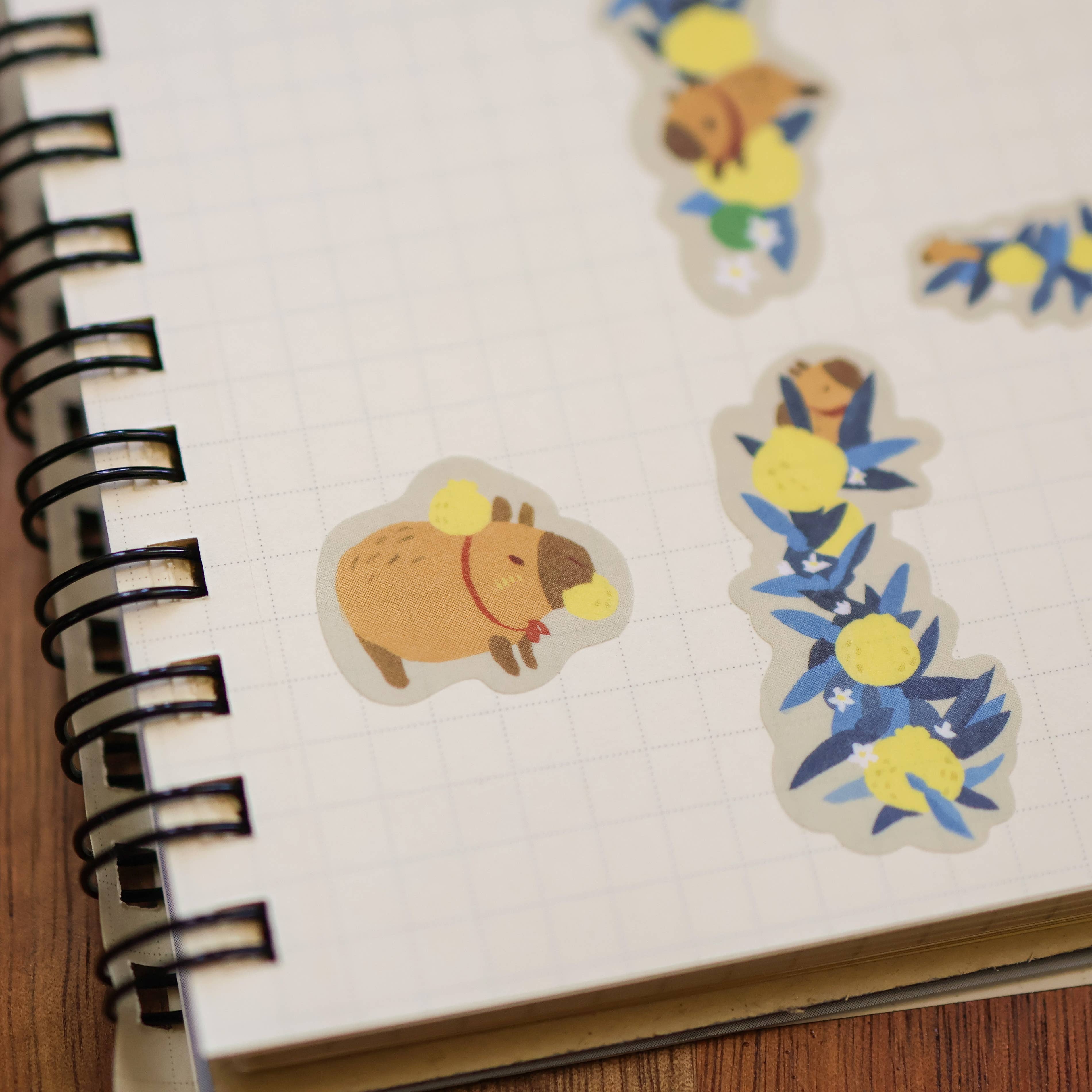 Kiss Cut Washi Tape - Yuzu Thief Capy