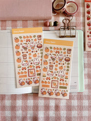 Sweet Orange Sticker Sheet no.104 by Cherry Rabbit | Papertail Fox