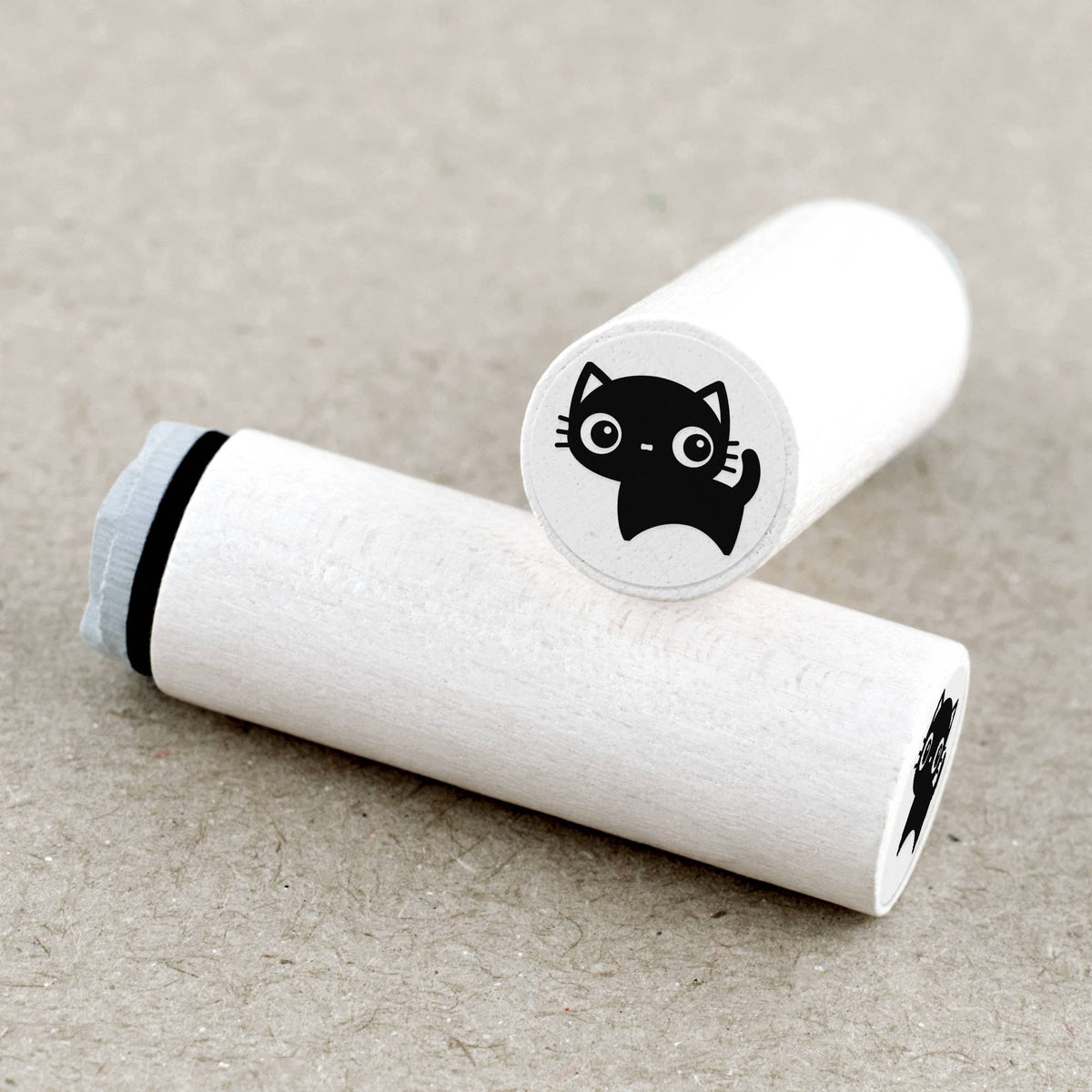 Black Cat Mini Stamp by Merry & Bright | Papertail Fox