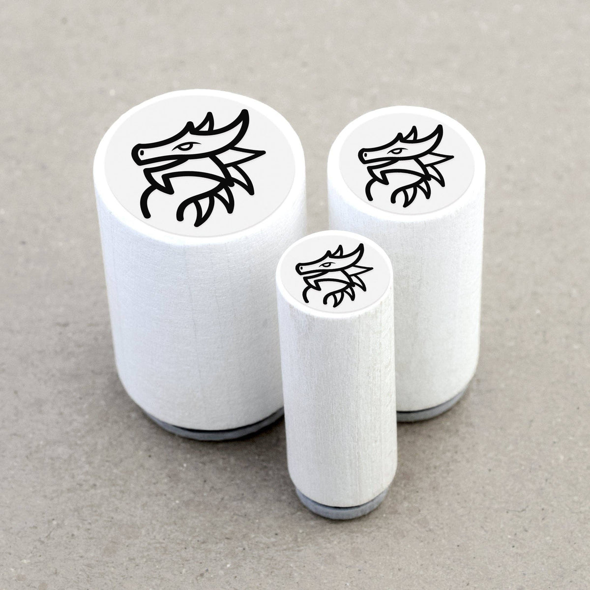 Dragon Head Mini Stamp | Merry & Bright