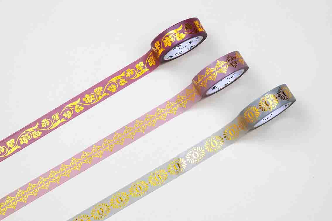 Dream Gold Foil Washi Tape Set | CoraCreaCrafts