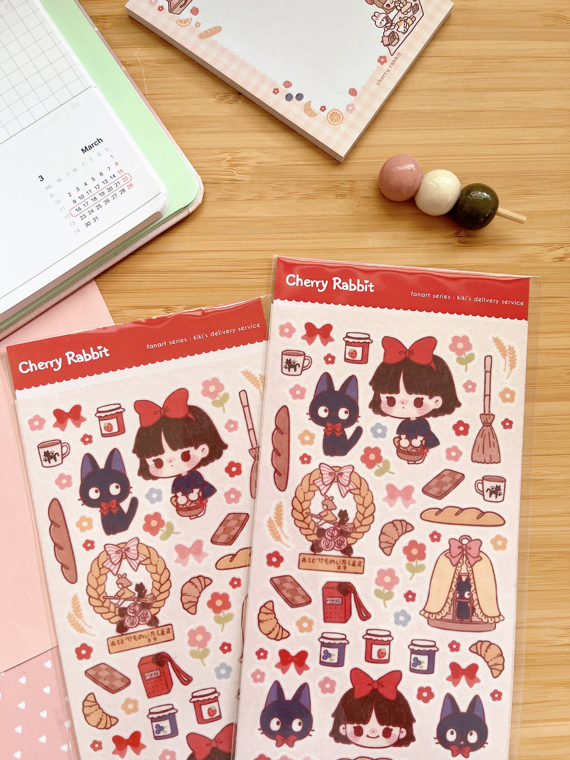 Kiki's Delivery Service Sticker Sheet by Cherry Rabbit | Papertail Fox