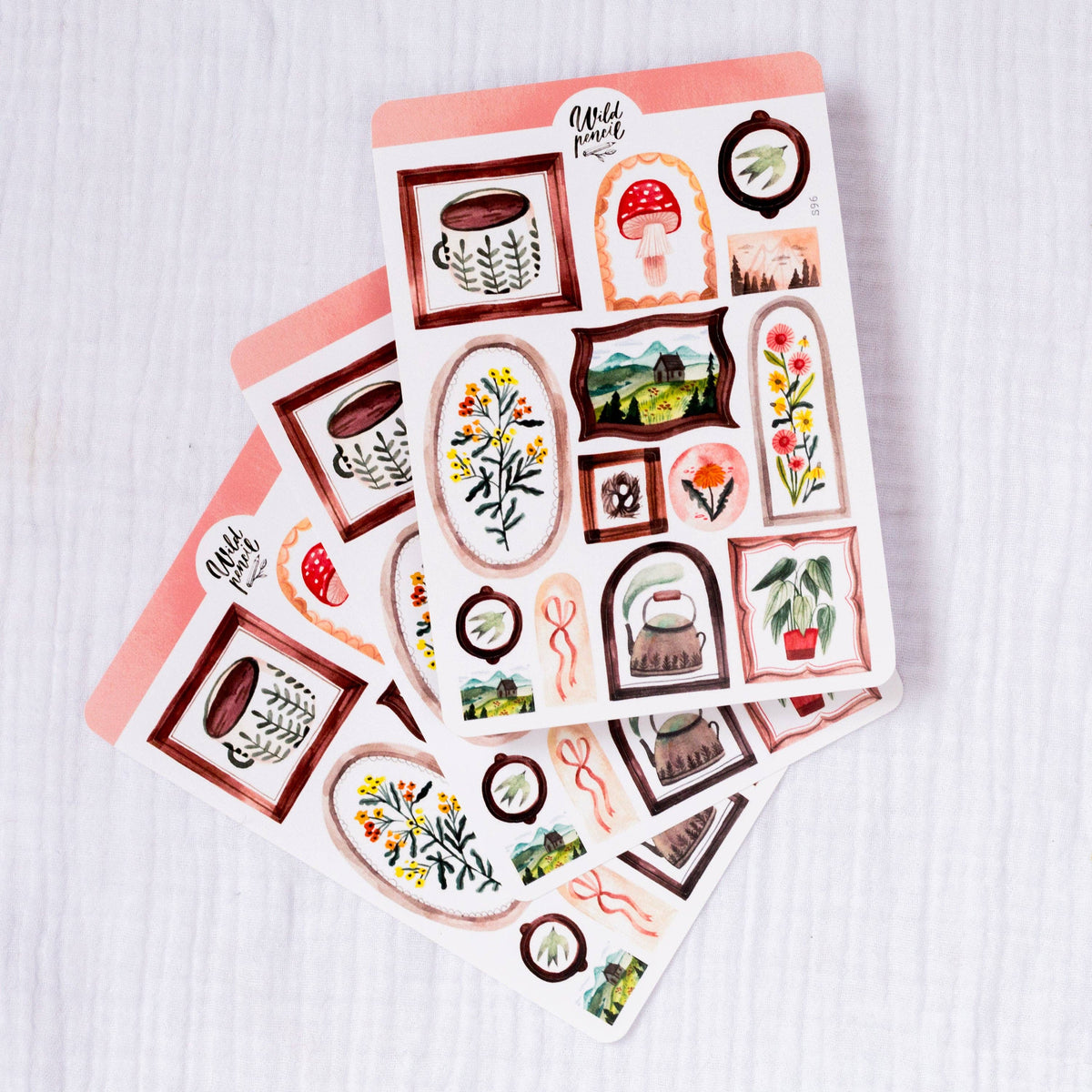 Frames Sticker Sheet | Wild Pencil Studio