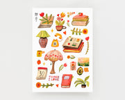 Things I Love Washi Sticker Sheet by Wild Pencil Studio | Papertail Fox