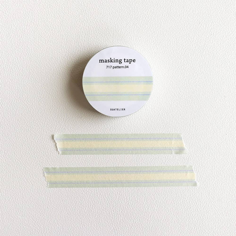 Pastel Stripe Washi Tape by Suatelier