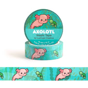 Axolotl Washi Tape by LuxCups Creative | Papertail Fox