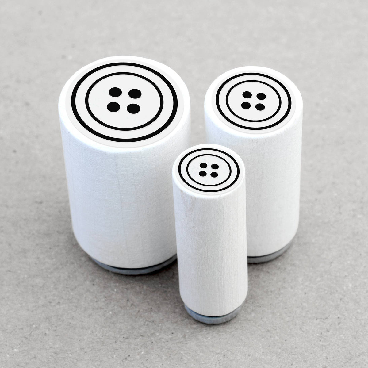 Sewing Button Mini Stamp | Merry & Bright