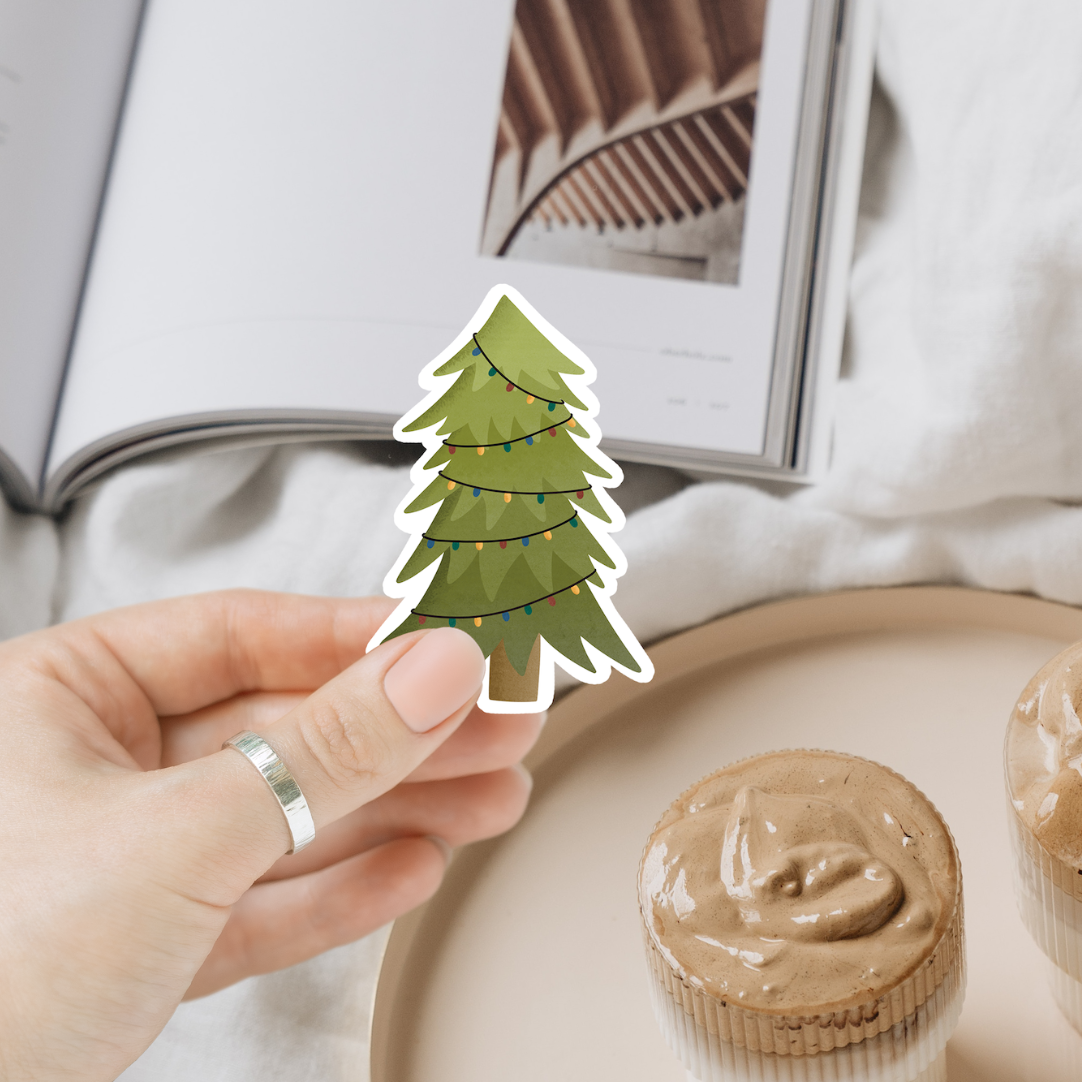 Pine Tree Vinyl Sticker | Tilda & Theo