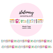 Stationery Washi Tape | Penpaling Paula